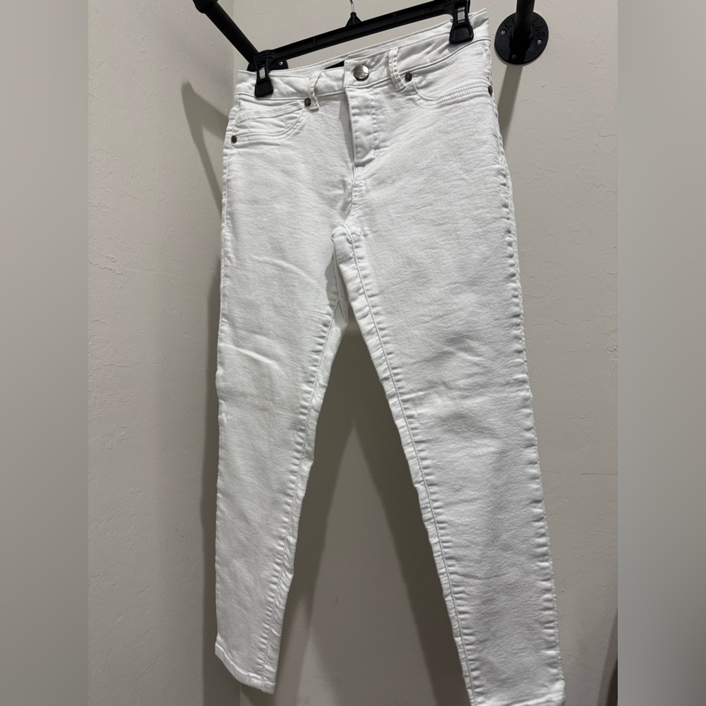 1822 Denim Women's  White Skinny Jeans